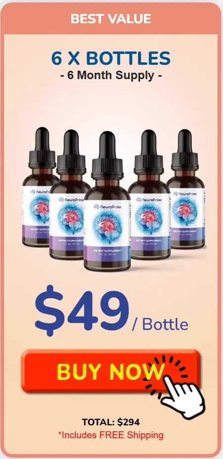 NeuroPrime Six Bottle Best Value